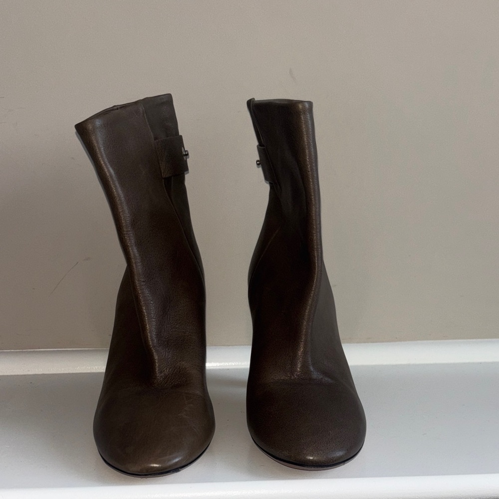 Isabel Marant Khaki Heeled Boots